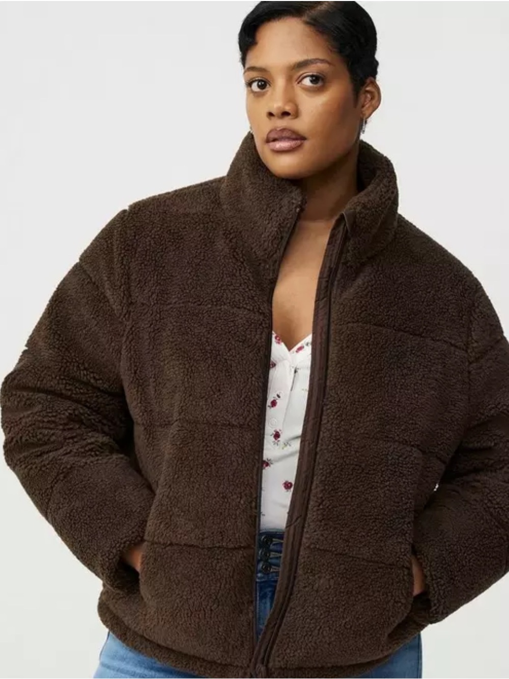 Torrid Chocolate Brown Jacket -